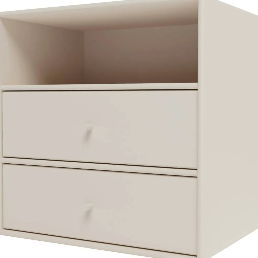 Mini 1006 Hylla Med Två Lådor, Clay