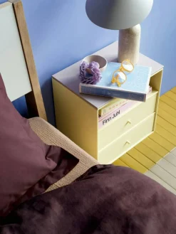 Mini Hylla Två Lådor 1006, Camomile