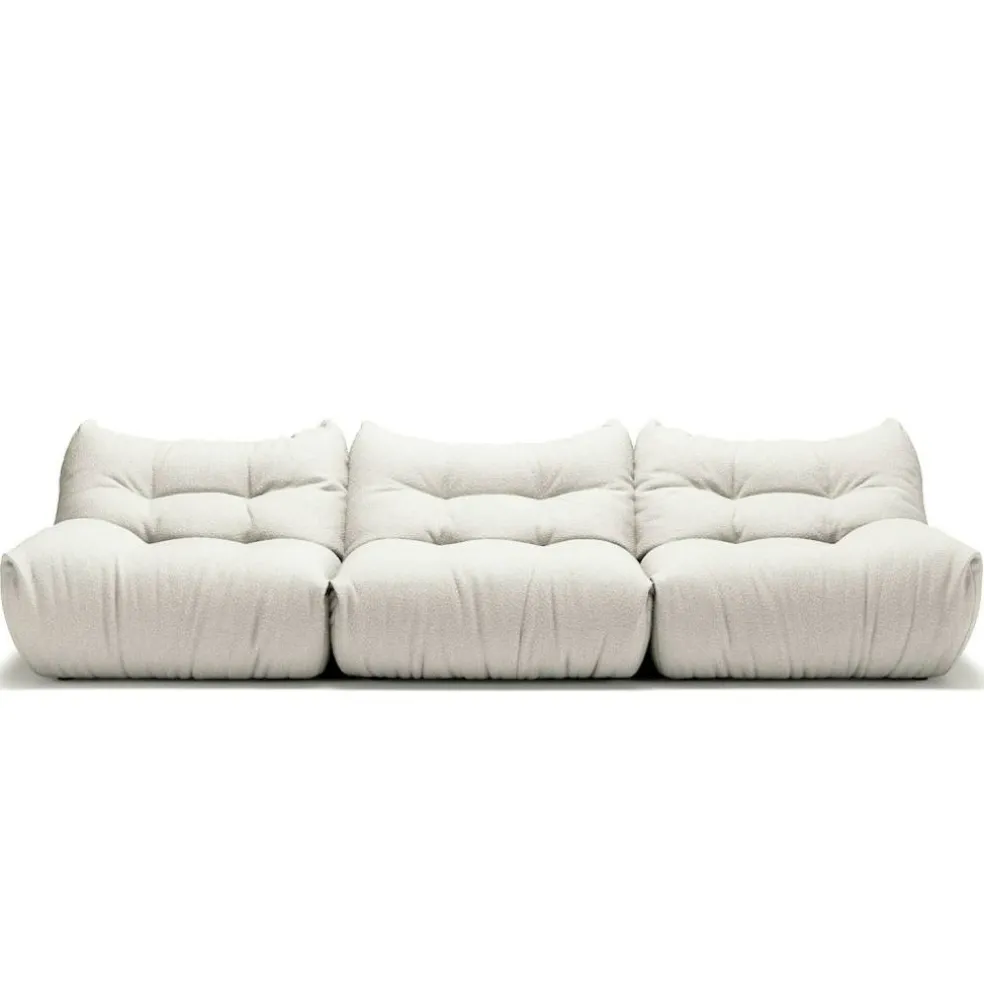 MONO 3-Sitssoffa, Steam White
