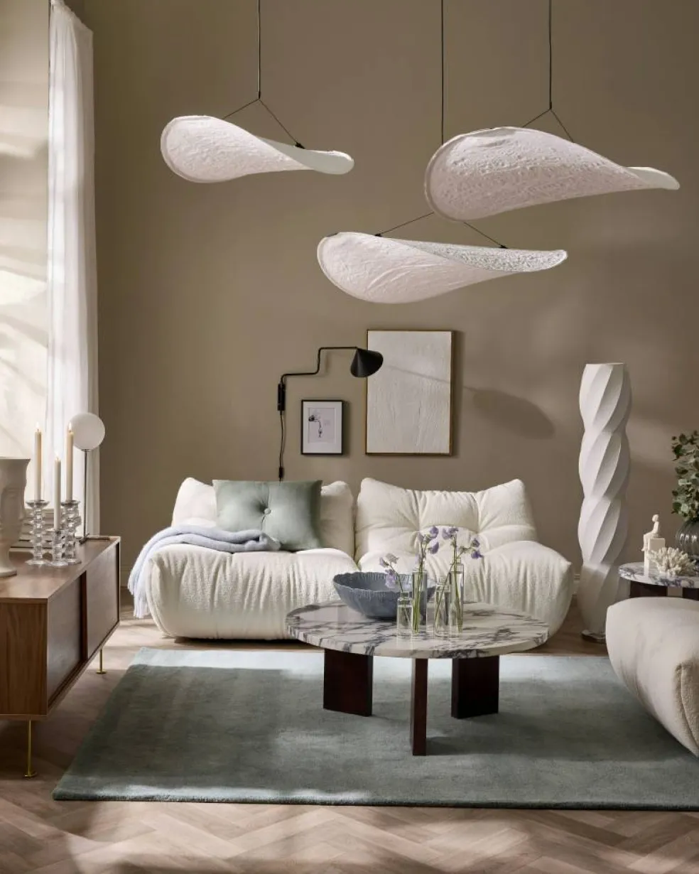 MONO 3-Sitssoffa, Steam White