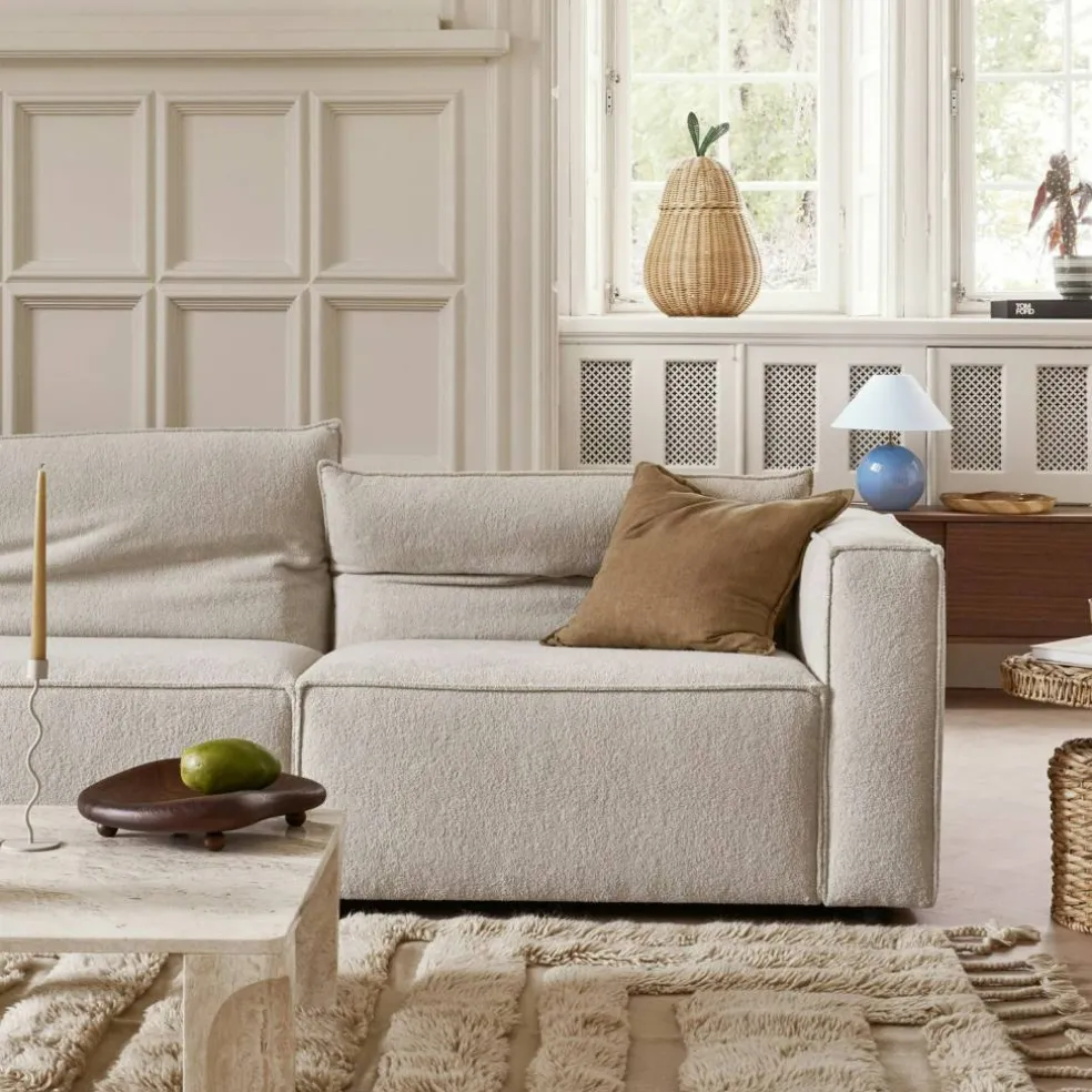 Moore 3-Sitssoffa, Plush Beige