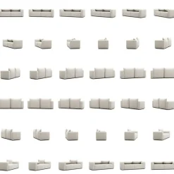 Moore 2-Sitssoffa, Plush Beige