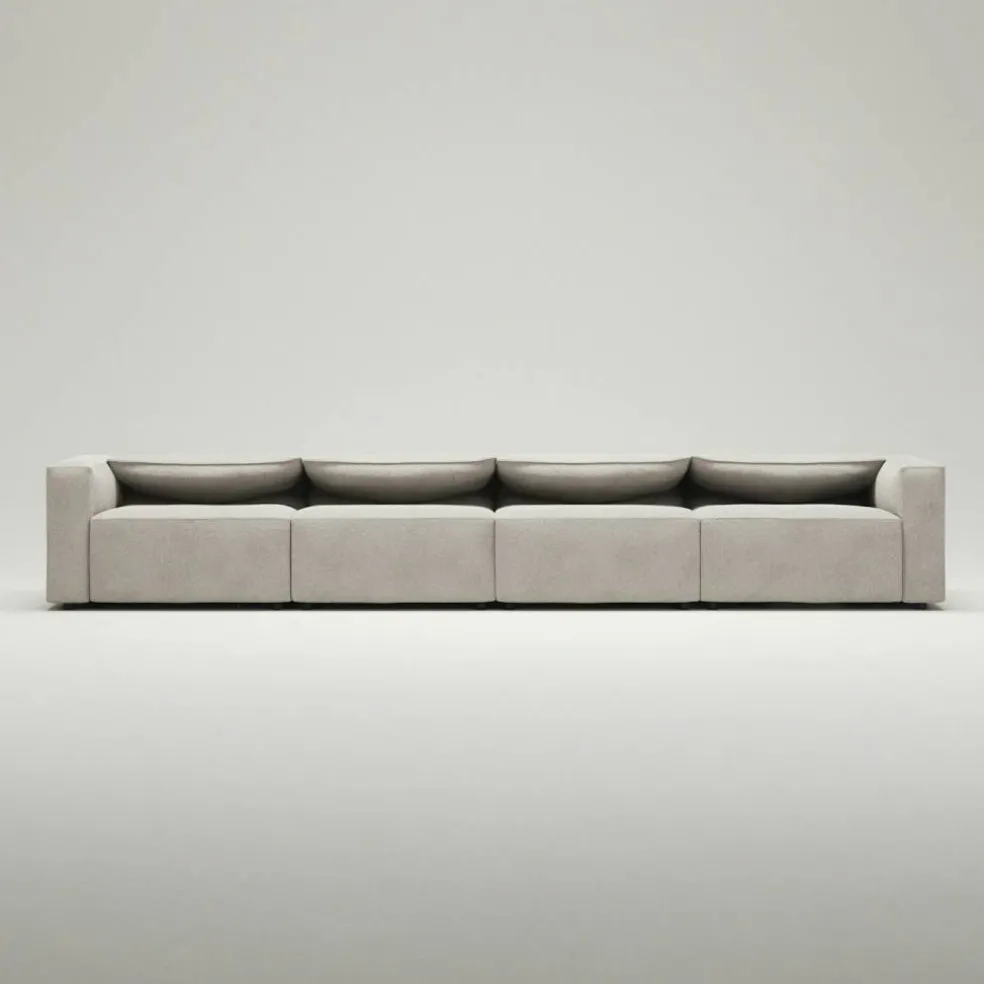 Moore 4-Sitssoffa, Plush Beige
