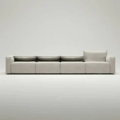 Moore 4-Sitssoffa, Plush Beige