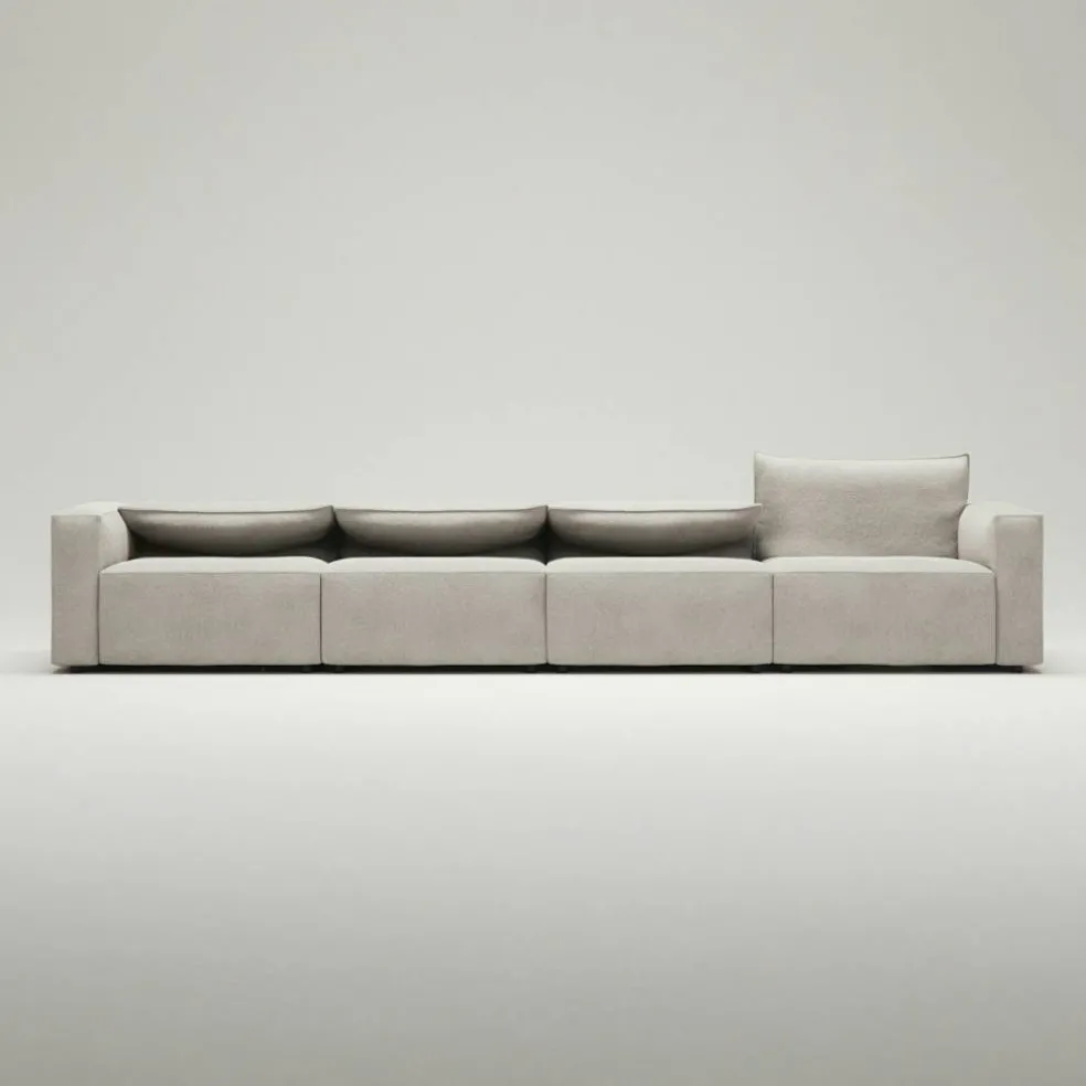Moore 4-Sitssoffa, Plush Beige