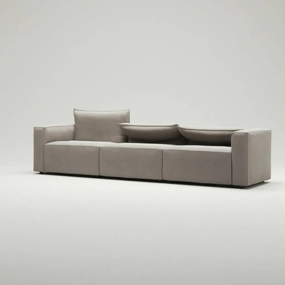Moore 3-Sitssoffa, Sandshell Beige