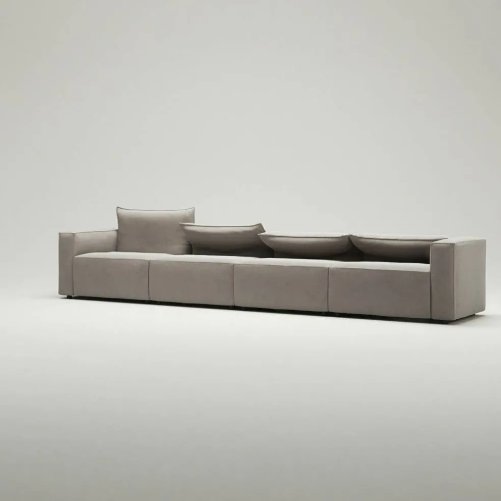 Moore 4-Sitssoffa, Sandshell Beige