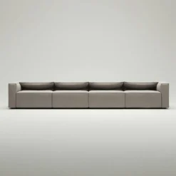 Moore 4-Sitssoffa, Sandshell Beige