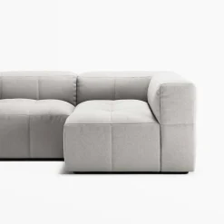 Mure 3-Sitssoffa Med Divan Höger, Moon White