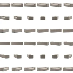 Mure 3-Sitssoffa, Sandshell Beige