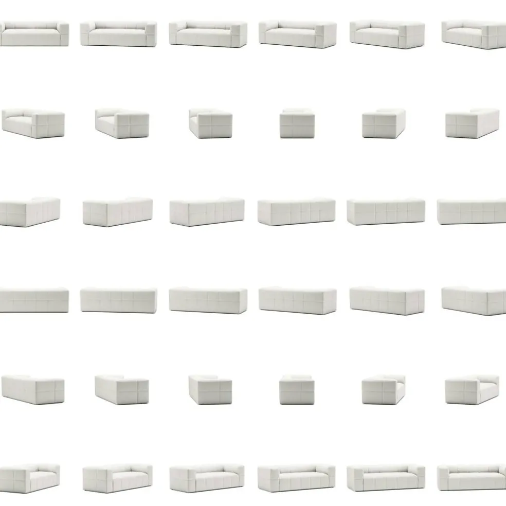 Mure 2-Sitssoffa, Steam White