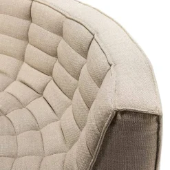 N701 Hörnsoffa runt hörn, Beige