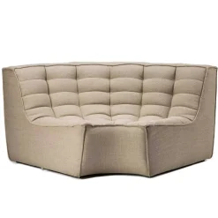 N701 Hörnsoffa runt hörn, Beige