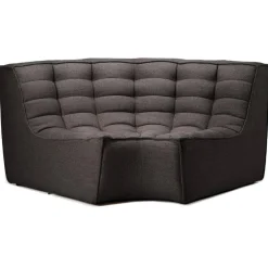 N701 Hörnsoffa runt hörn, Dark Grey