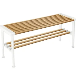 Nostalgi Bänk 100 cm, Ek / Vit