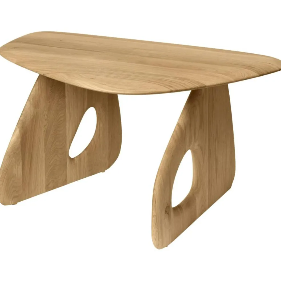 Oar Soffbord Naturlig Ek, 55 cm