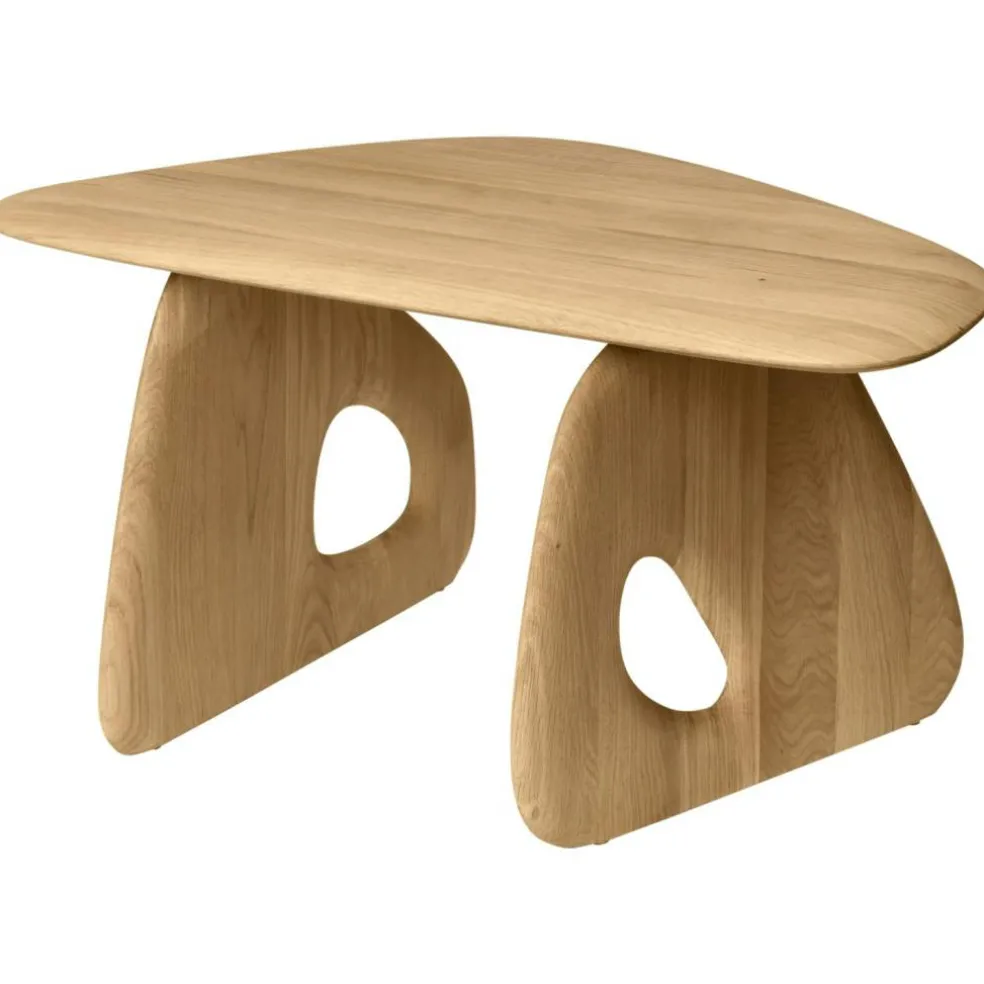 Oar Soffbord Naturlig Ek, 70 cm