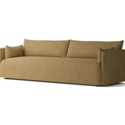 Offset 3-sitssoffa, Bouclé 06 Guld
