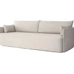 Offset Soffa 3-Sits Avtagbar Klädsel Cotlin, Oat