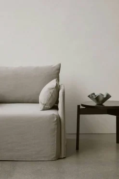 Offset Soffa 2-Sits Avtagbar Klädsel Cotlin, Oat