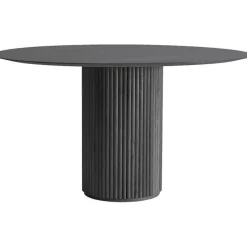 Palais Royal Bord 130 cm, Mörkgråbetsad Ask