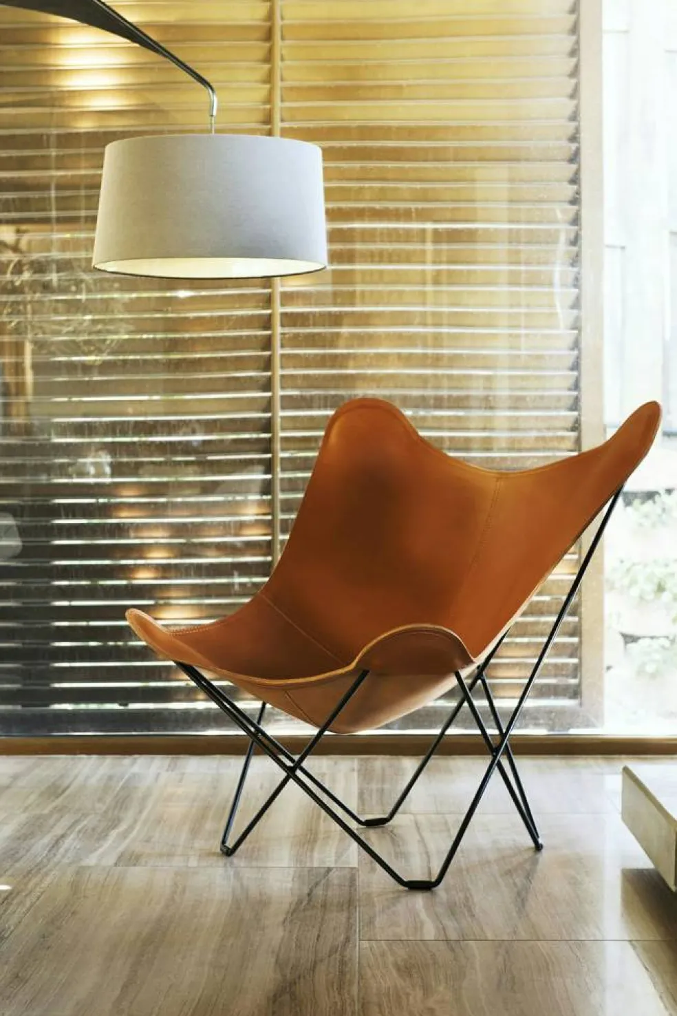 Pampa Mariposa Butterfly Chair, Polo/Black