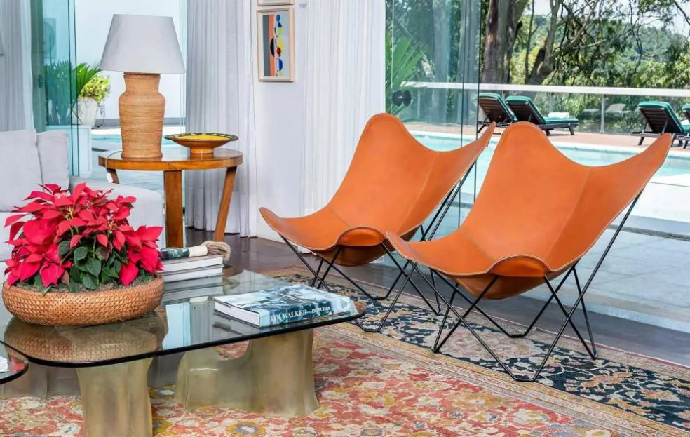 Pampa Mariposa Butterfly Chair, Polo/Black