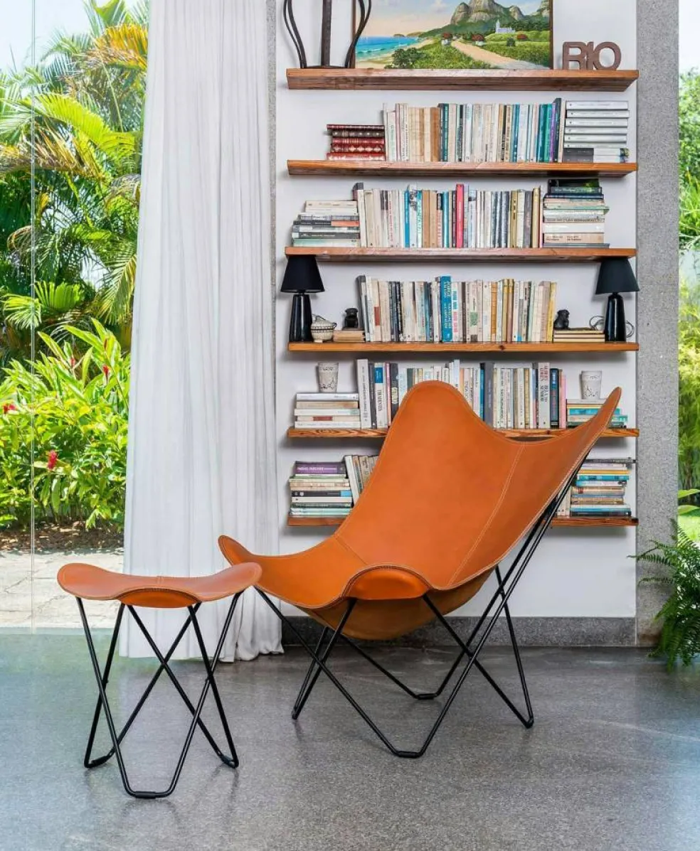 Pampa Mariposa Butterfly Chair, Polo/Black