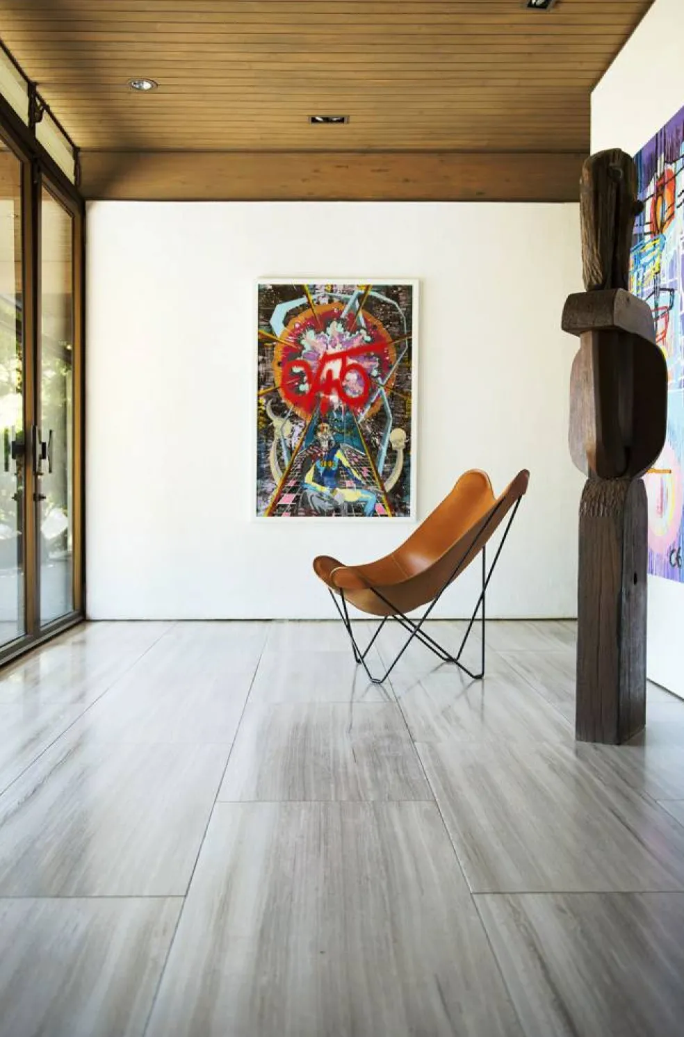 Pampa Mariposa Butterfly Chair, Polo/Black