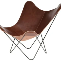 Pampa Mariposa Butterfly Chair, Chocolate/Black