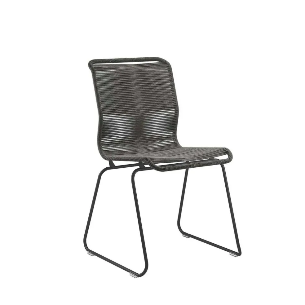 Panton One Stol, Svart Papper / Svart