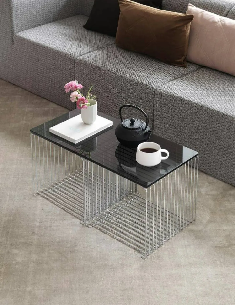 Panton Wire Hylla 34, Krom