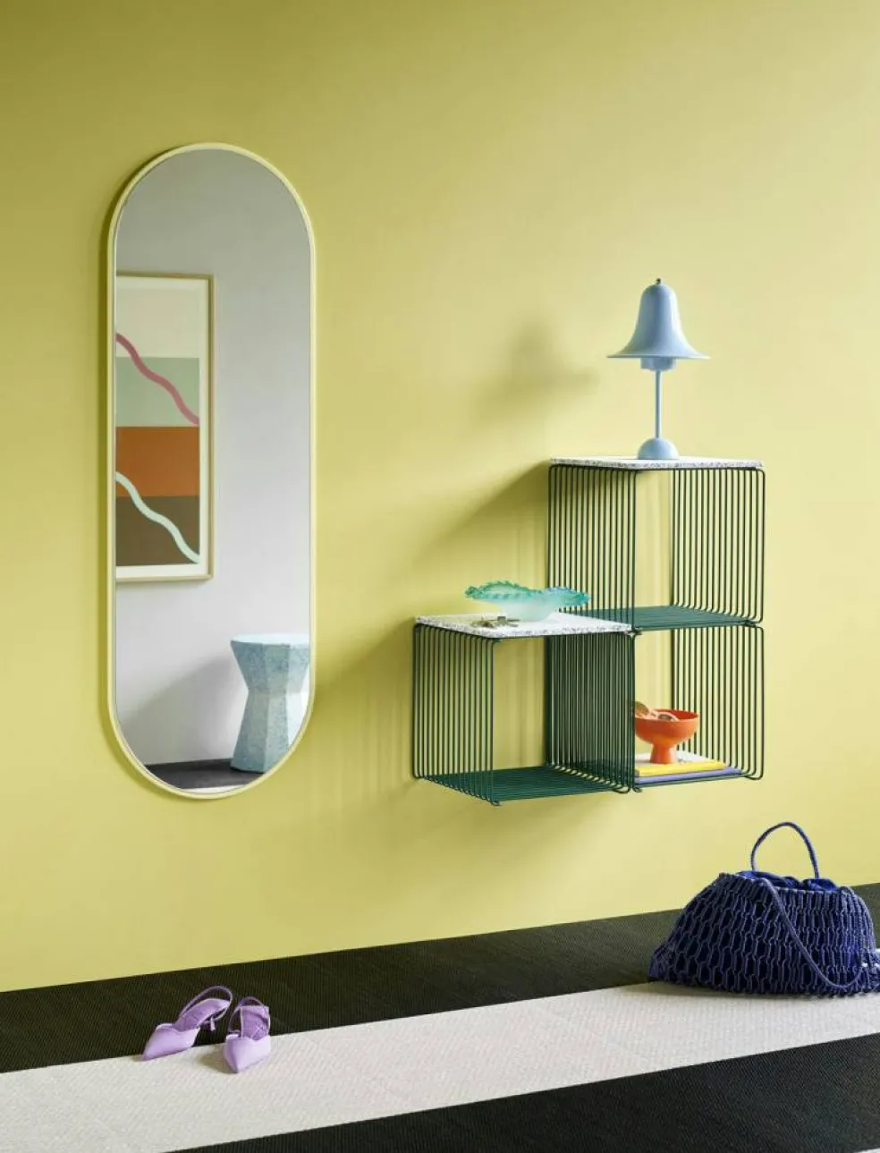 Panton Wire Hylla 34, Pine