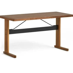 Passerelle Skrivbord 140x65 cm, Lackad Valnöt