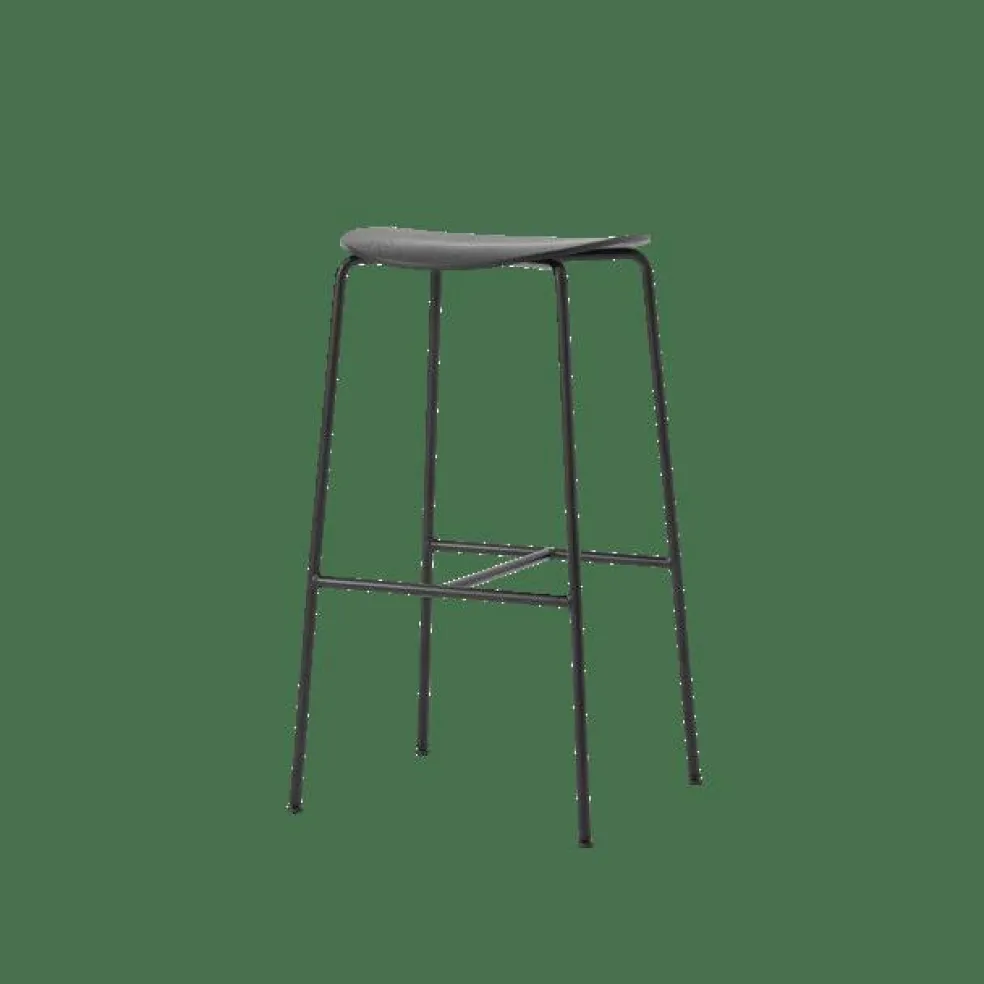 Pavilion AV38 Barstol Svart Lackerad Ek