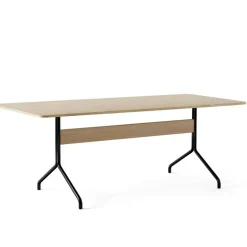 Pavilion AV19 Matbord 200x90 cm, Ek/Krom