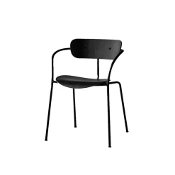 Pavilion Av2 Stol, Svartlackad Ek