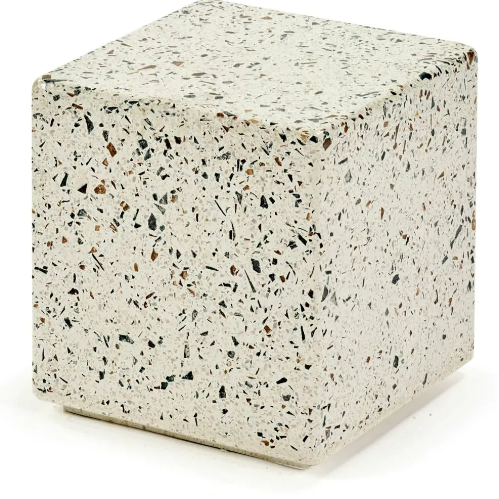 Pawn Sidobord Terrazzo 30x30x40 cm