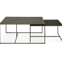 Pentagon Nesting Soffbord Set, Whisky
