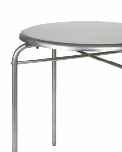 Petit Rond Bord Rostfritt Stål, Ø90 cm