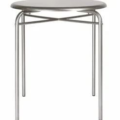Petit Rond Bord Rostfritt Stål, Ø90 cm