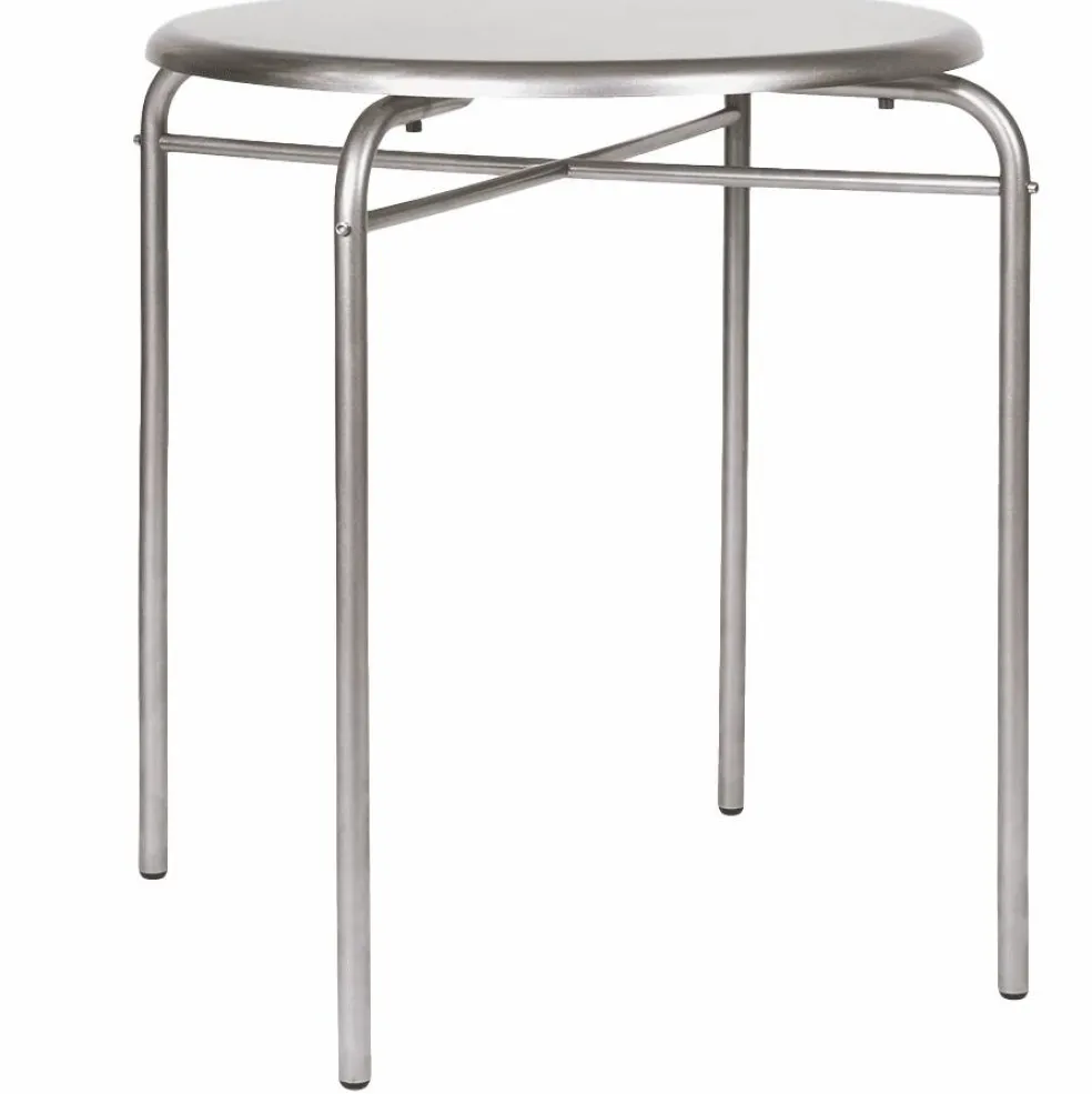 Petit Rond Bord Rostfritt Stål, Ø65 cm