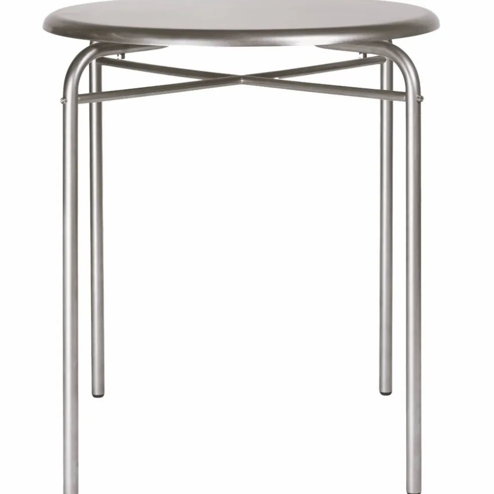 Petit Rond Bord Rostfritt Stål, Ø65 cm