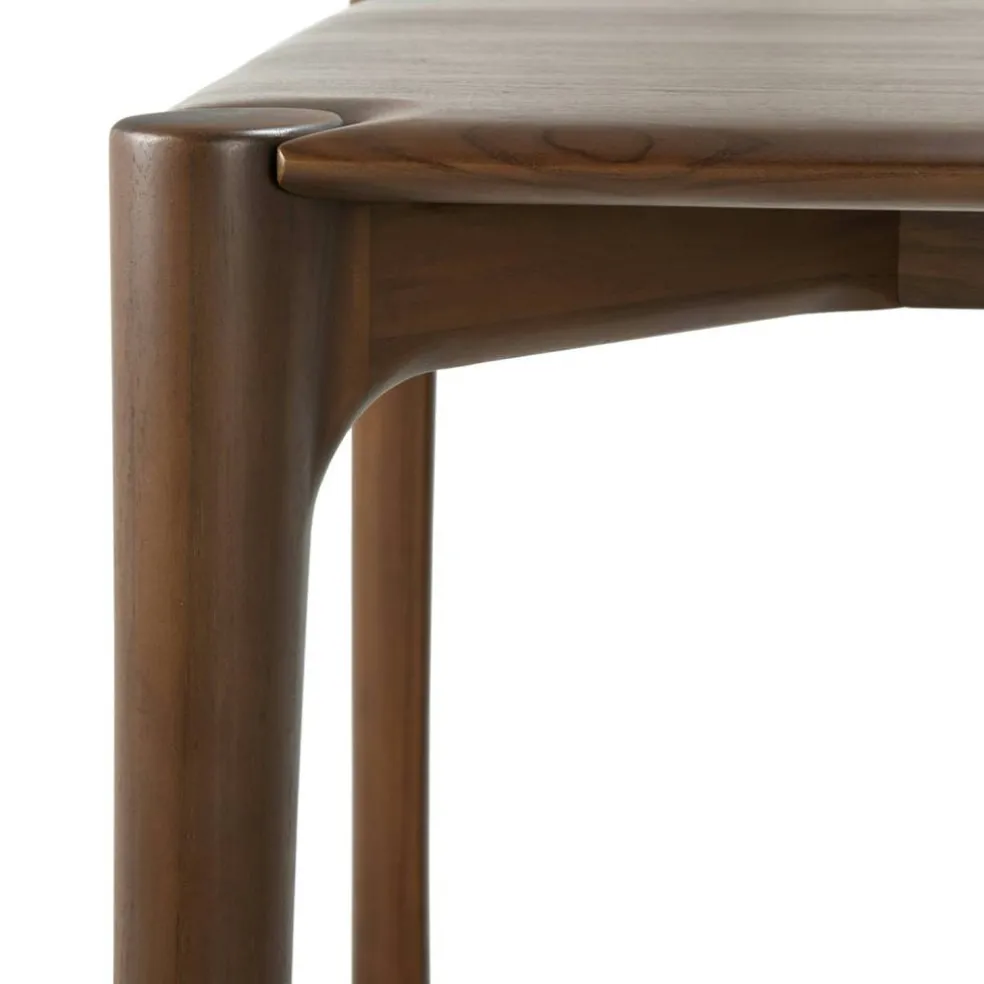 PI Matbord Mörkbetsad Teak, 95x220 cm