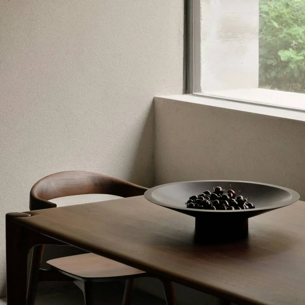 PI Matbord Mörkbetsad Teak, 95x220 cm