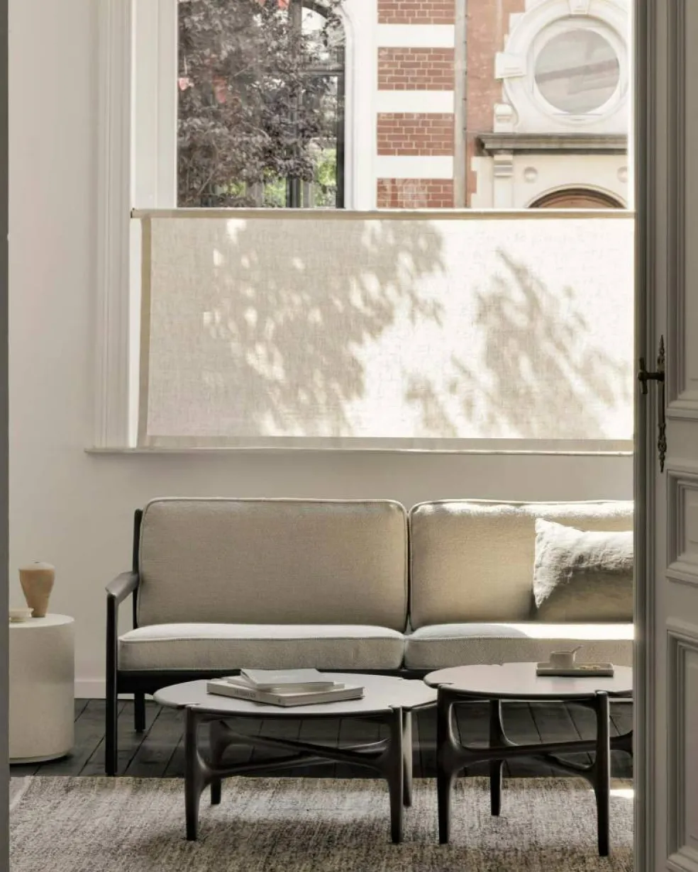 PI Soffbord Mahogny, Ø80 cm