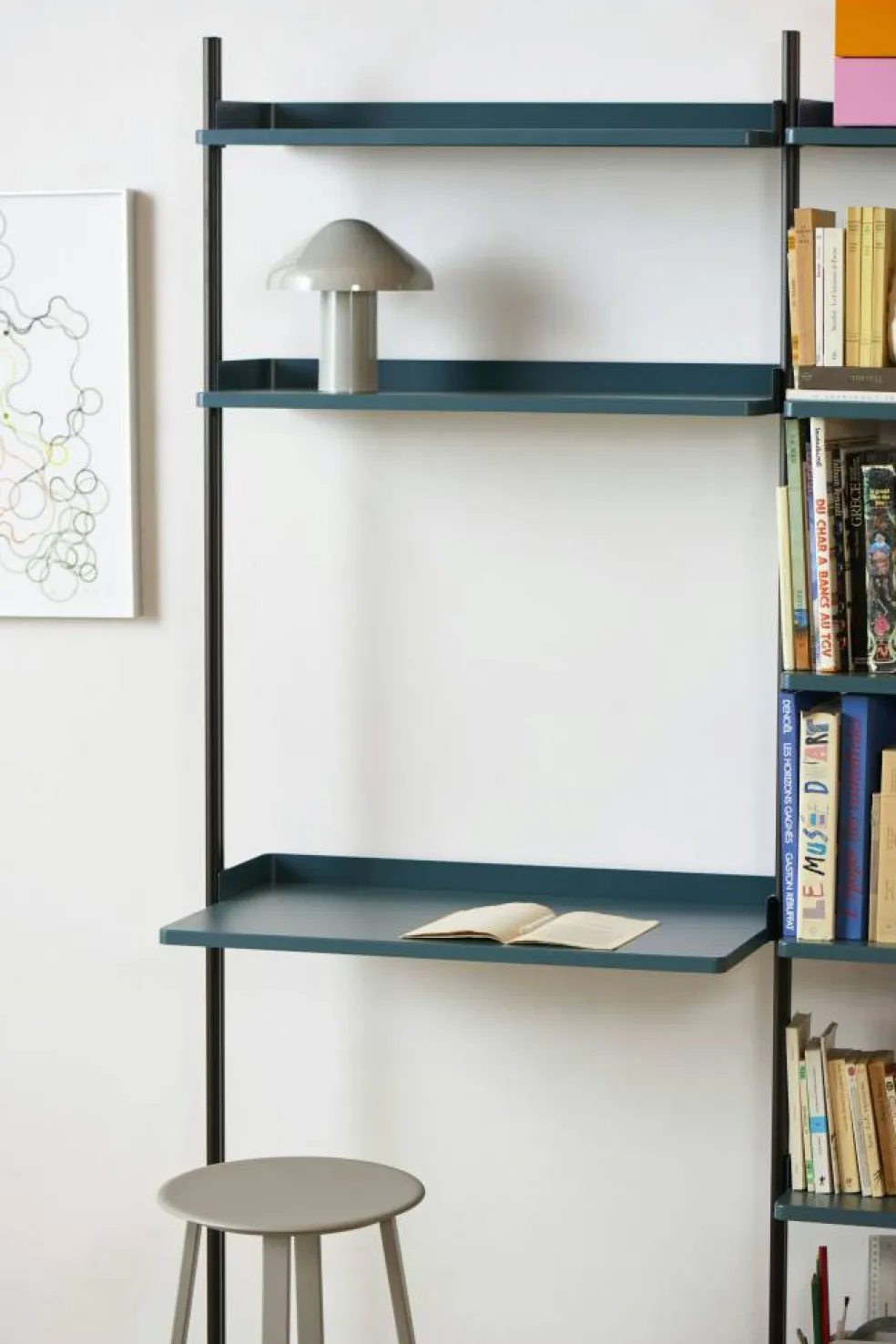 Pier System 11 1 column, PS Blue / Black
