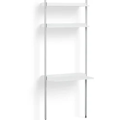 Pier System 11 1 column, PS White / Aluminium