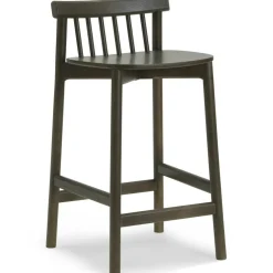 Pind Barstol 75 cm, Mörkbetsad Ask