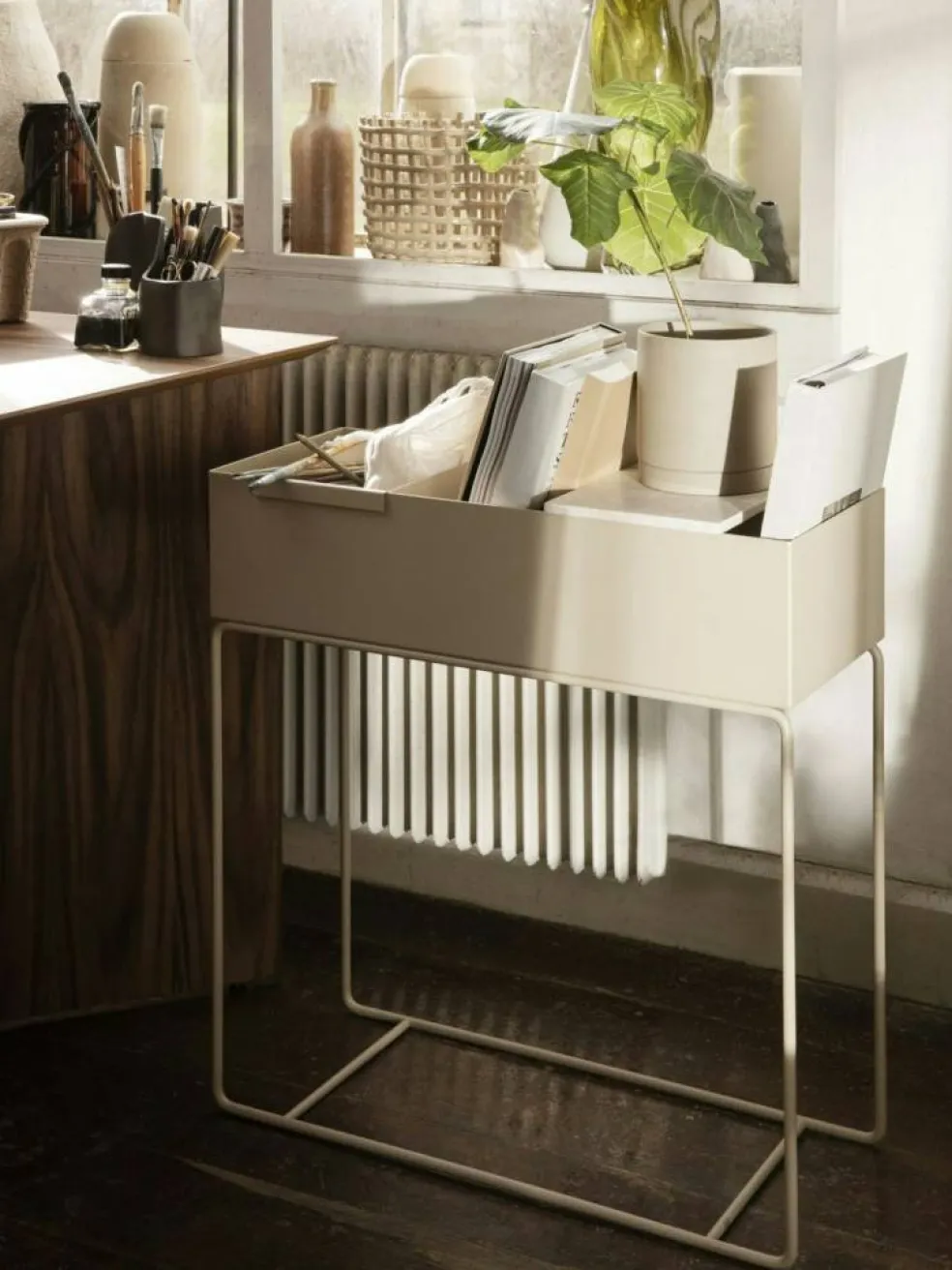 Plant Box Blomlåda 60x65 cm, Cashmere